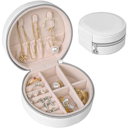 Portable Round Jewellery Organizer