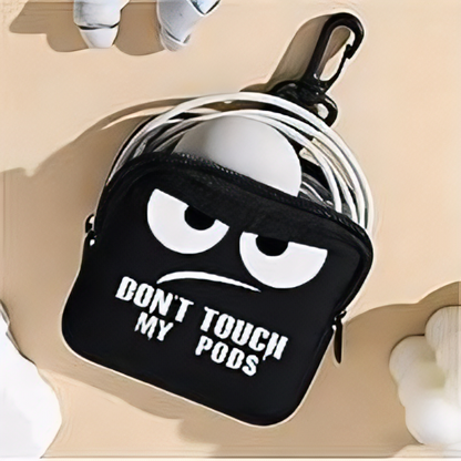 Clip‑On Ear Pods Storage Travel Bag