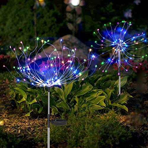 Solar Firework Outdoor Light