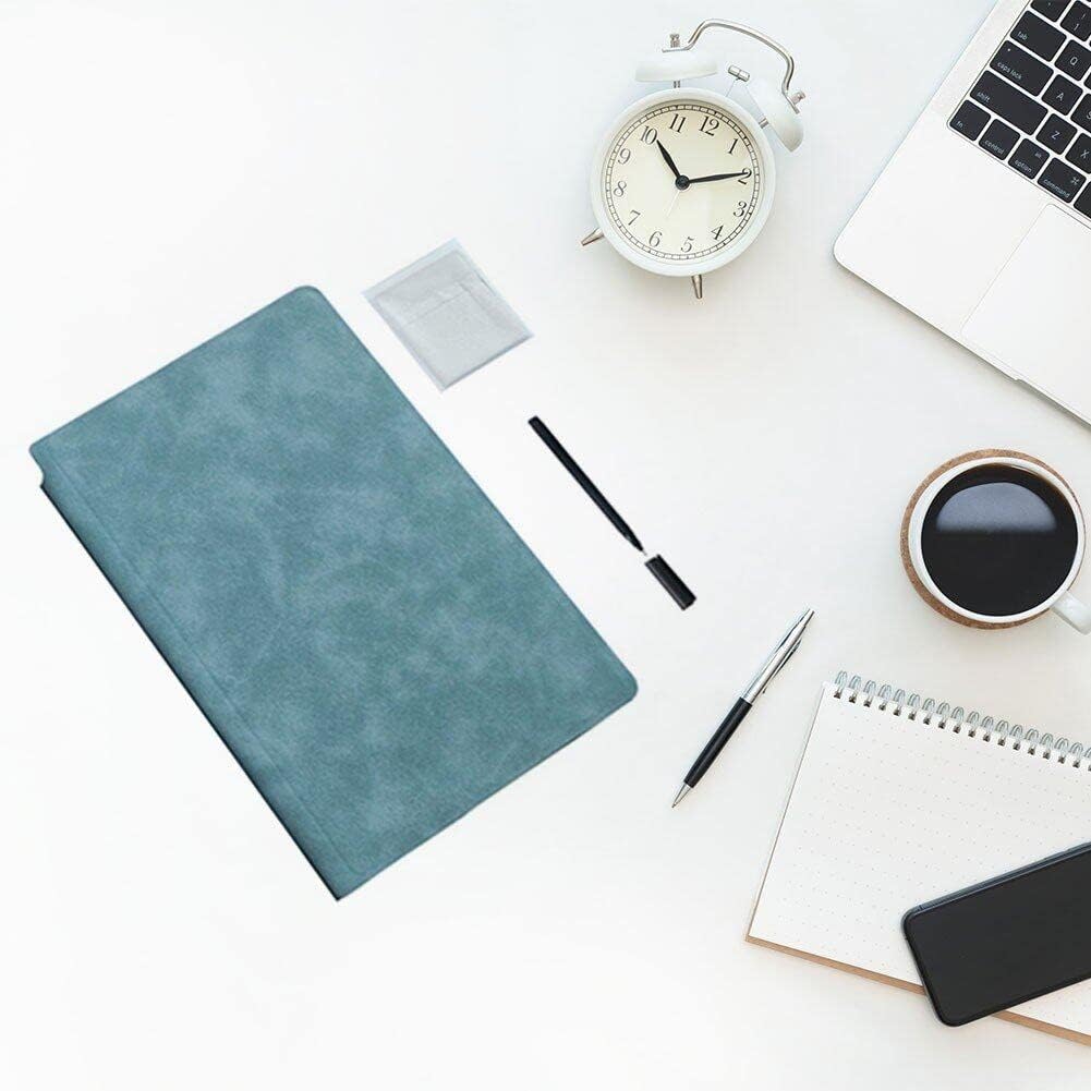 Reusable PU Leather Whiteboard Notebook