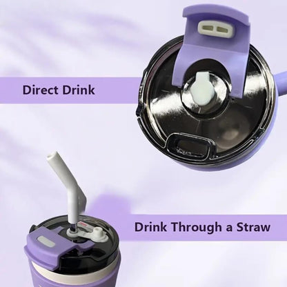 RainbowSip 800ml Travel Cup with Handle