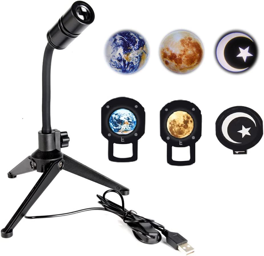 Moon Earth LED Lamp Projector