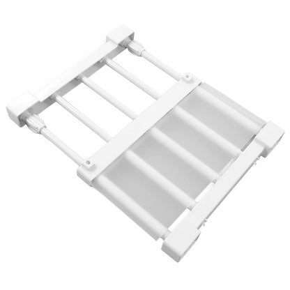 Tension Shelf Expandable Storage Rack – Adjustable Closet Cabinet Divider (29 cm – 47.5 cm)