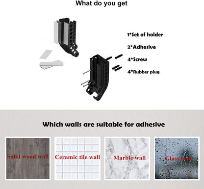 PowerDock AA/AAA Wall‑Mounted Battery Organizer&nbsp;