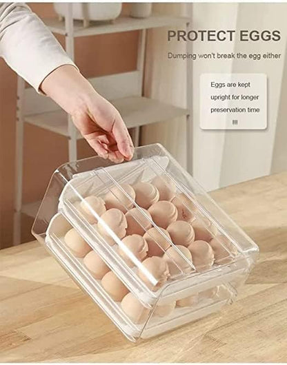 EggVault 32: Double-Layer Fresh Keeper