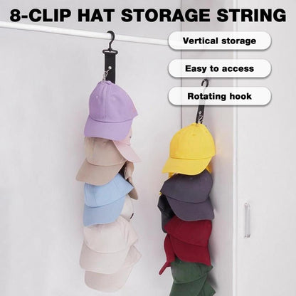 Multiple Hat Storage Clip Belt