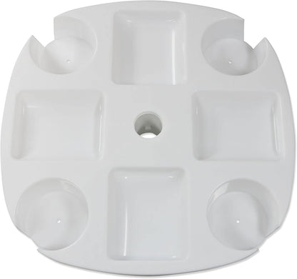 Beach Umbrella Cup Holder with Tray - for Beach & Patio Umbrellas