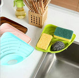 Triangle Soap & Sponge Holder