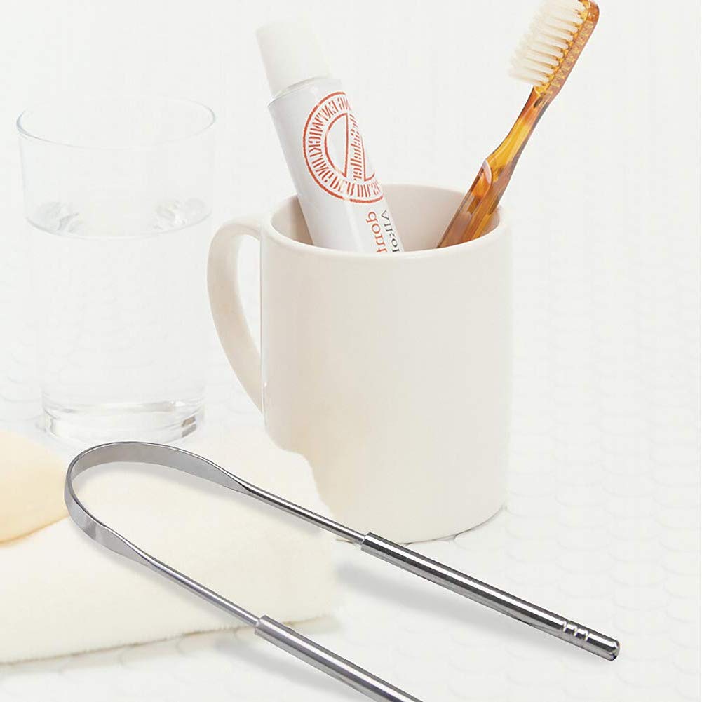 Professional Surgical Grade Stainless Steel Tongue Scrapper