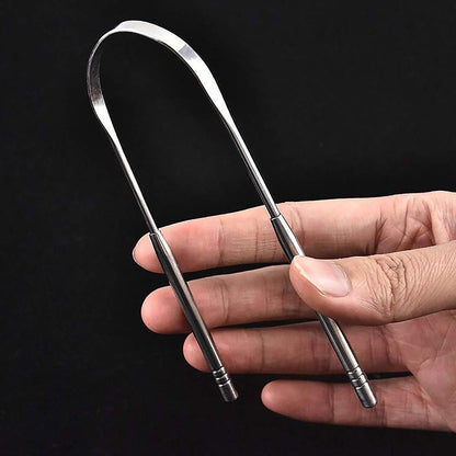 Professional Surgical Grade Stainless Steel Tongue Scrapper