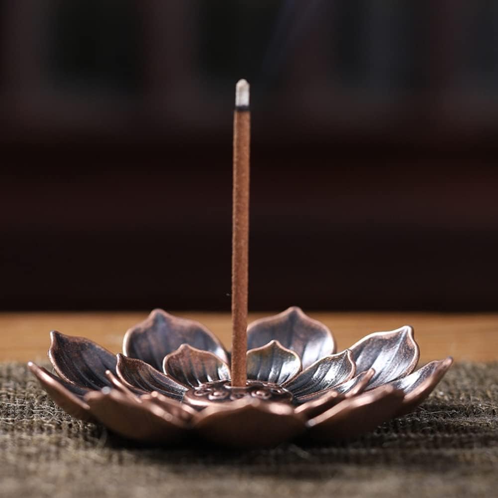 Lotus Harmony Incense Stick or Cone Holder - 3pc