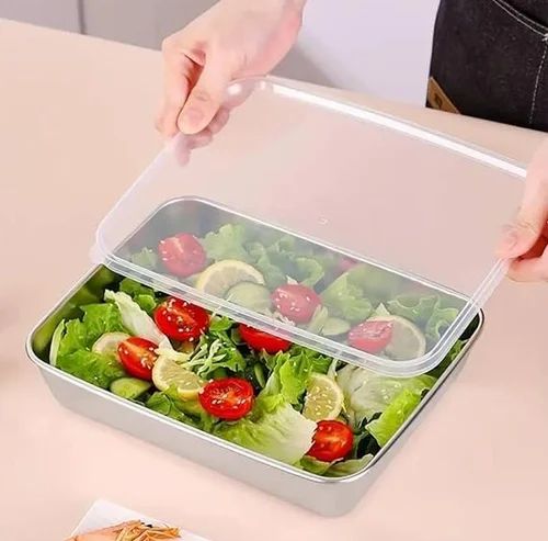 Stainless Steel Food Storage Container Set with Lids