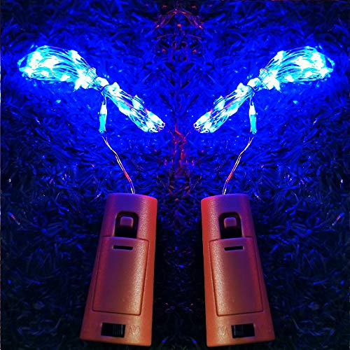 Wine Bottle Cork Stopper LED Fairy Lights -  8 Pack