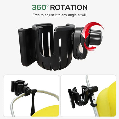 Cup Holder with Phone Holder for Bikes/Prams