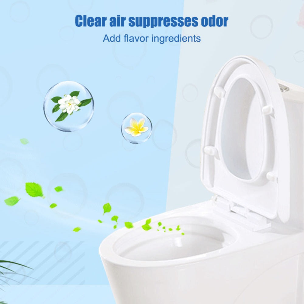 10PCS Multifunctional Effervescent Concentrate Toilet Cleaner