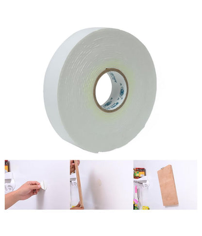 4 Pack - 5M Double Sided Sticky Self Adhesive Foam Tape
