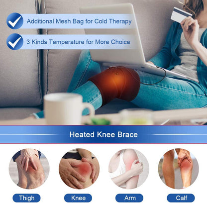 USB Heating Relieve Knee Pad