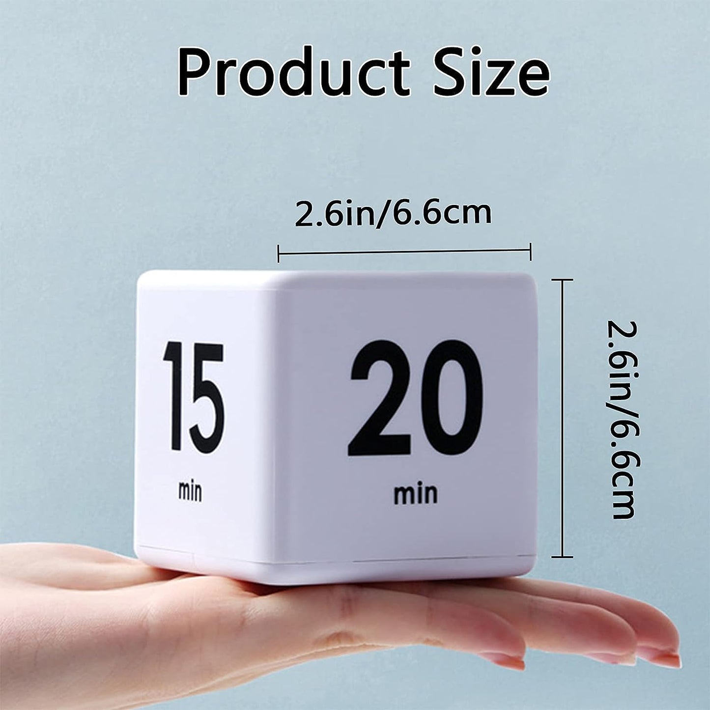 Sensor Flip Cube Timer