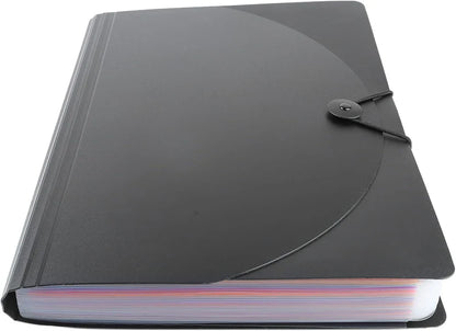 A4 Accordion Expandable Document Folder - 24 Color Coded Slots