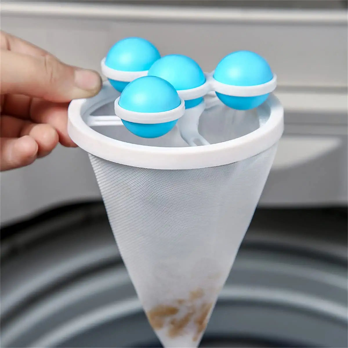 Floating Washing Machine Filter Catcher