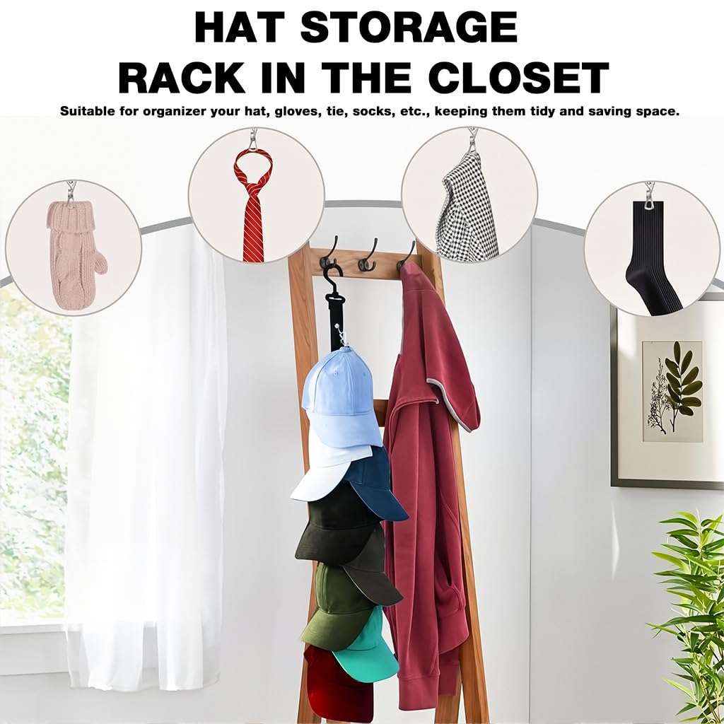 Multiple Hat Storage Clip Belt