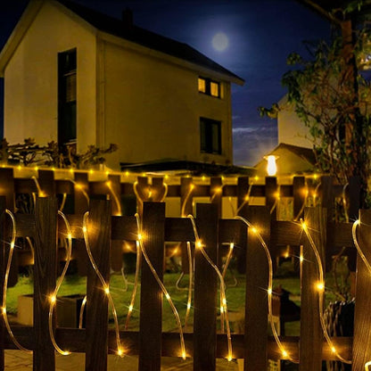 20m Solar Rope Light - 200 LED