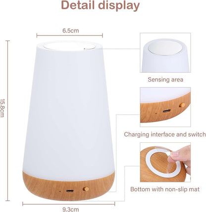 Portable Sensor Control Bedside Lamp