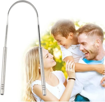 Professional Surgical Grade Stainless Steel Tongue Scrapper