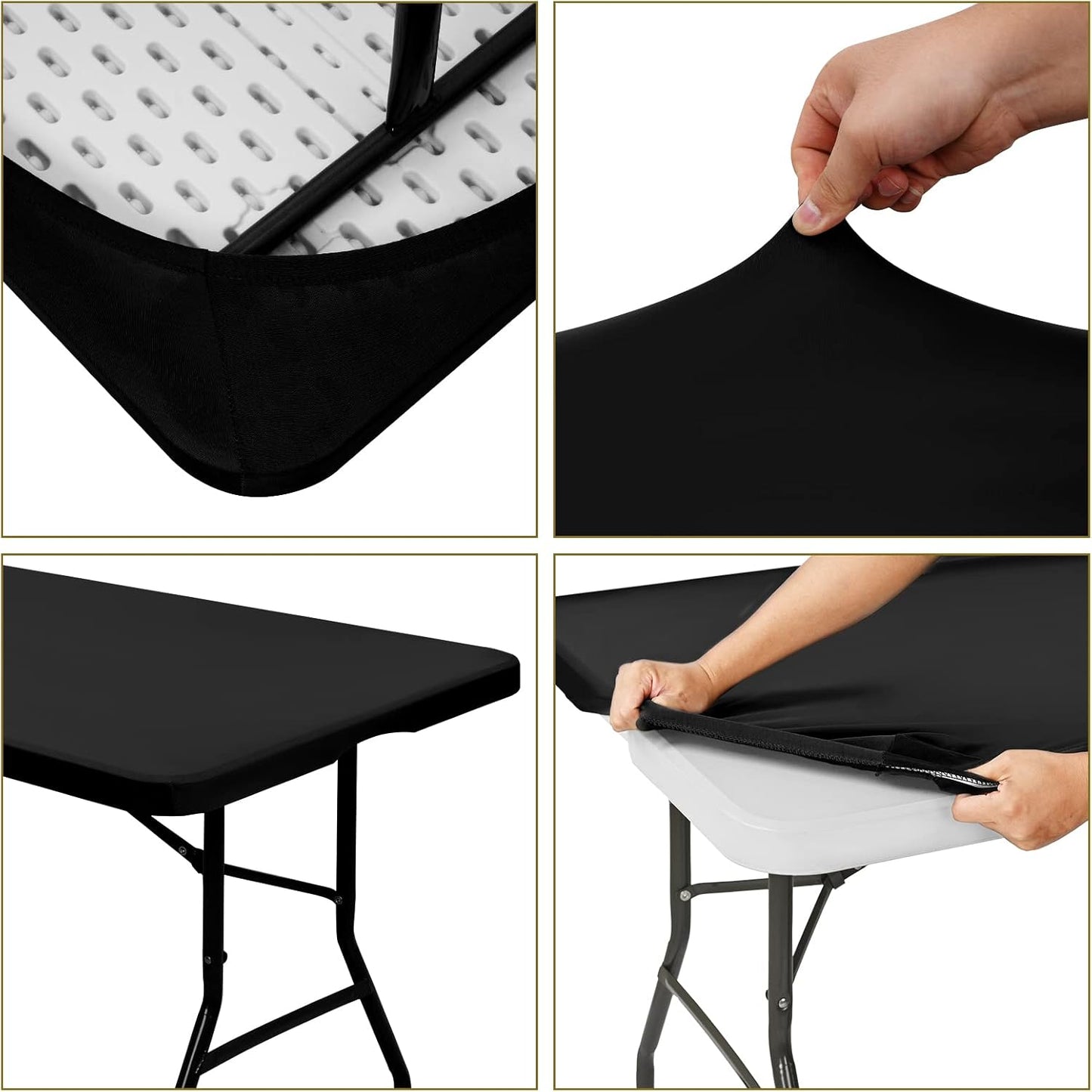 Fold Up Table Stretch Cover