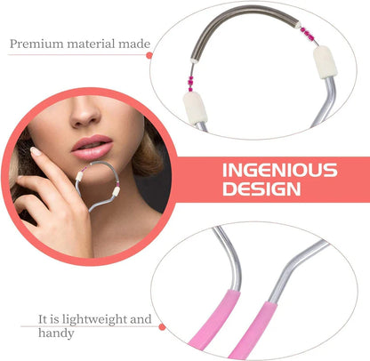 Painless Facial Hair Removal Spring Tool