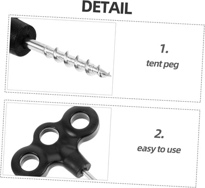 Stainless Steel Camping Stakes
