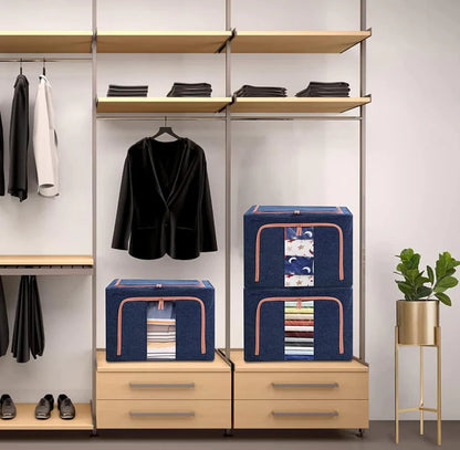 64l Foldable Clothes Storage Box