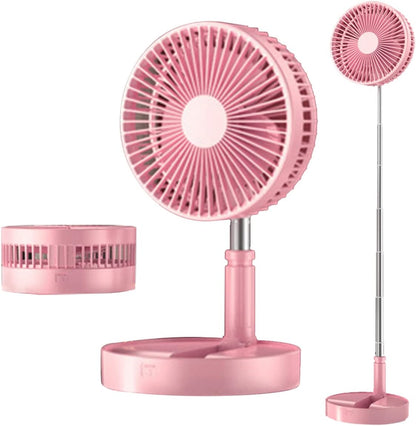 Telescopic Folding 7200mah Rechargeable Fan