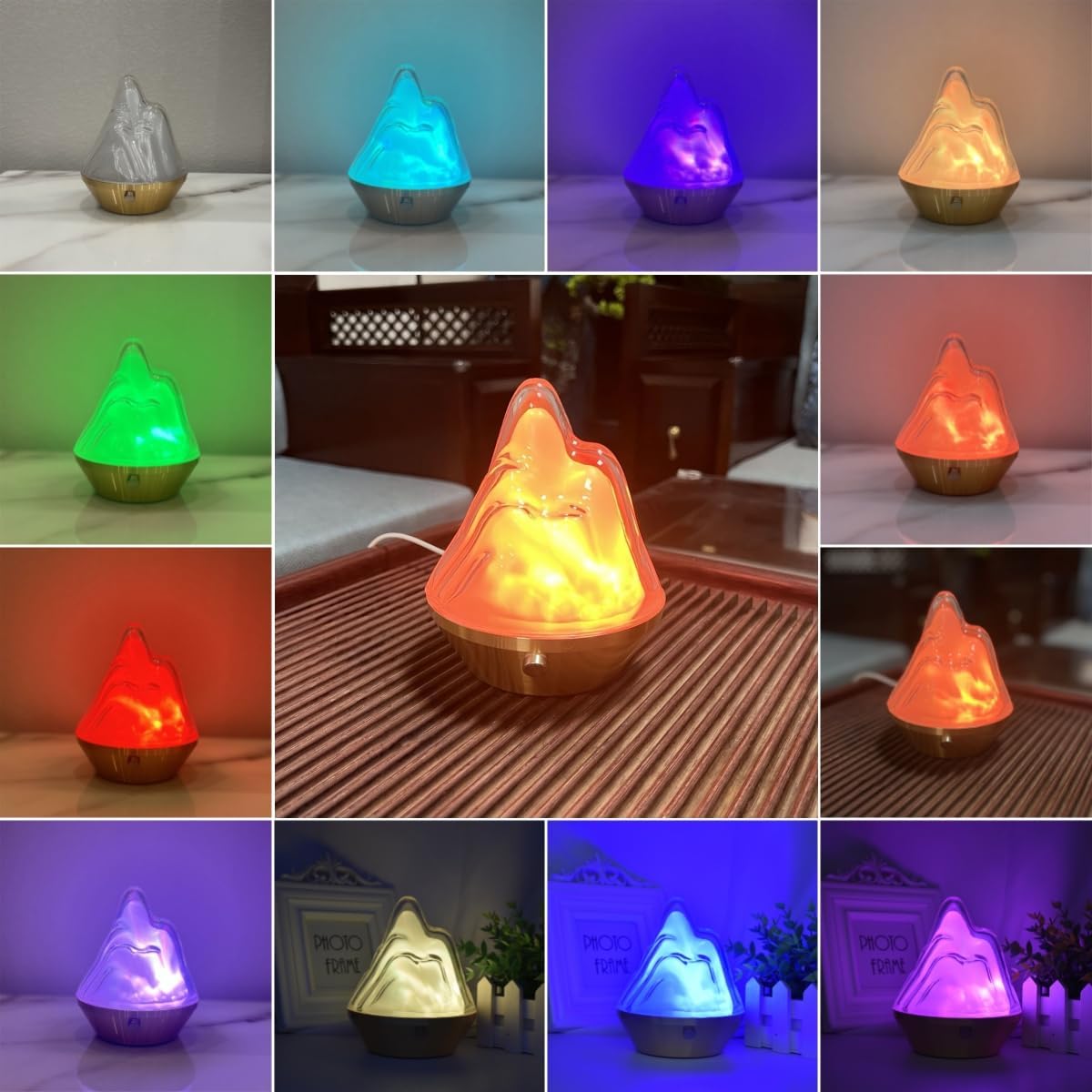 16 Colours - Flaming Mountain Lamp