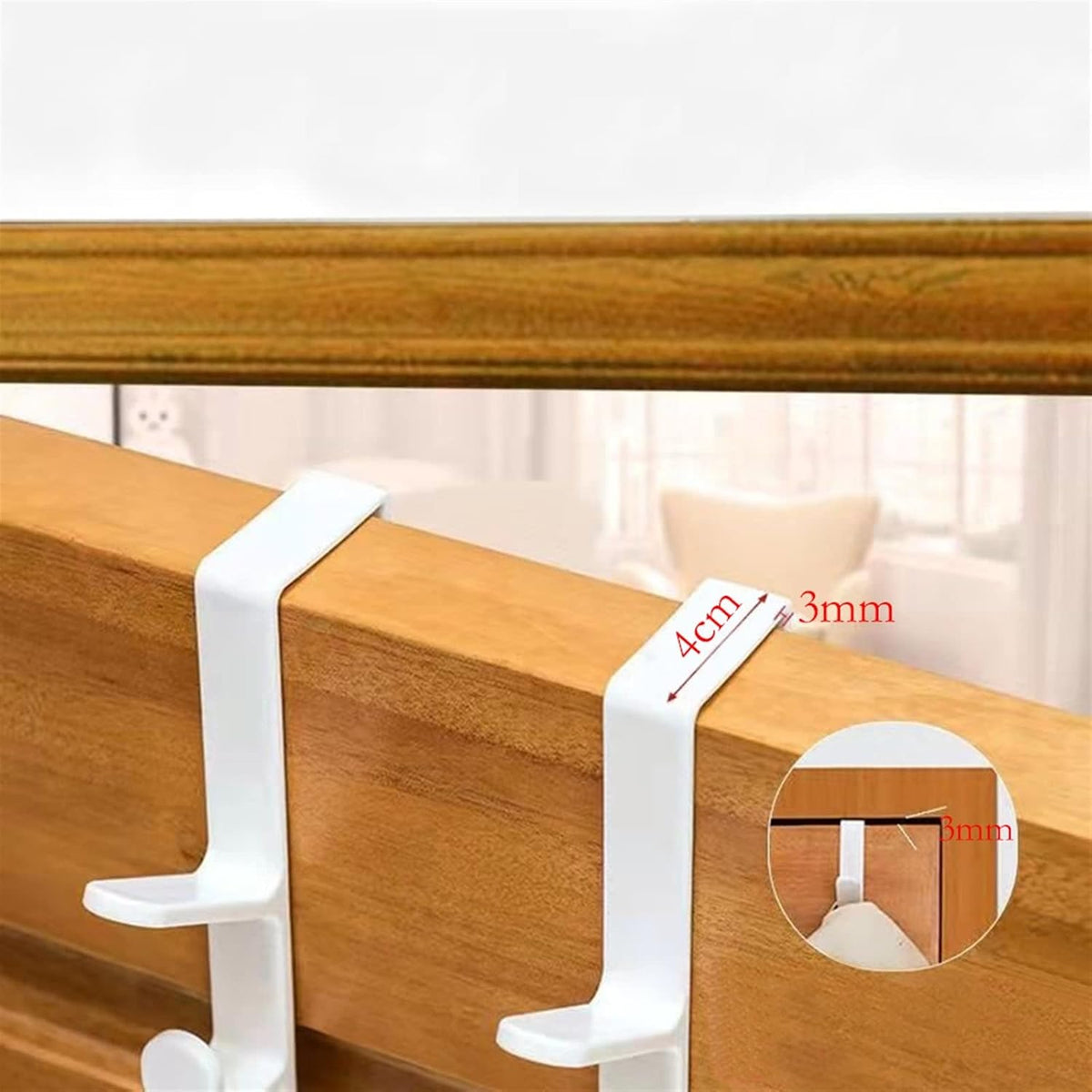 Over‑the‑Door Hook Organizer