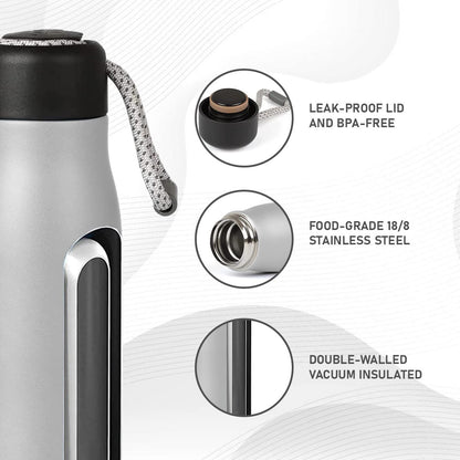 550ml Double Wall Vacuum Insulated Stainless Steel Water Bottle