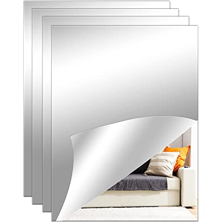 Self Adhesive Mirror Wall Sticker - Rectangular