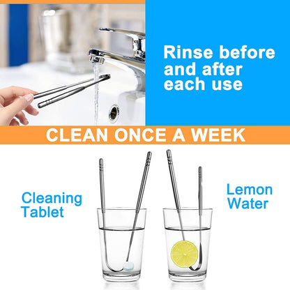 Professional Surgical Grade Stainless Steel Tongue Scrapper