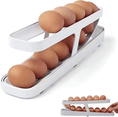 2 Tier Automatic Egg Rolling Stand