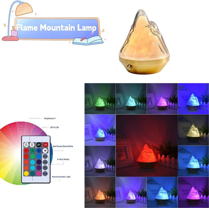 16 Colours - Flaming Mountain Lamp