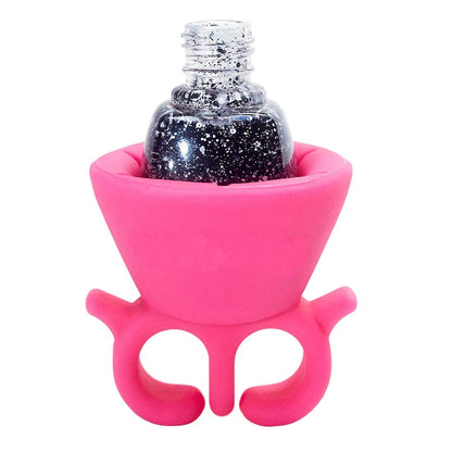 Wearable Nail Polish Bottle Holder Ring