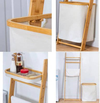 Japanese Bamboo Ladder Laundry Rack