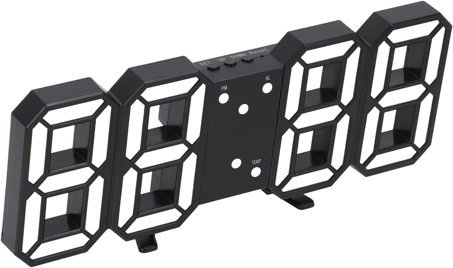 Luminous 3D LED Digital Clock