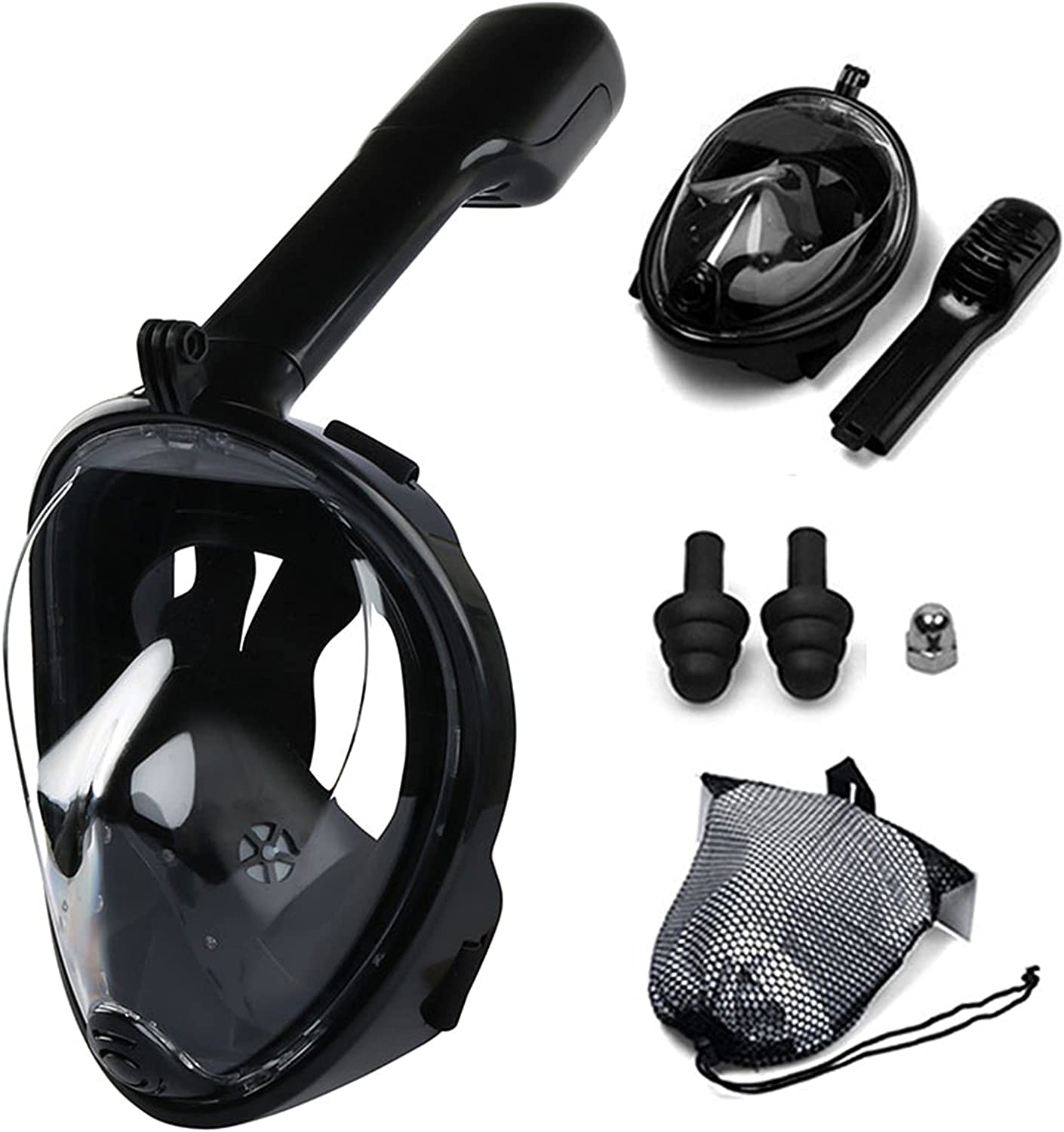 Panoramic View Full Face Snorkel Mask