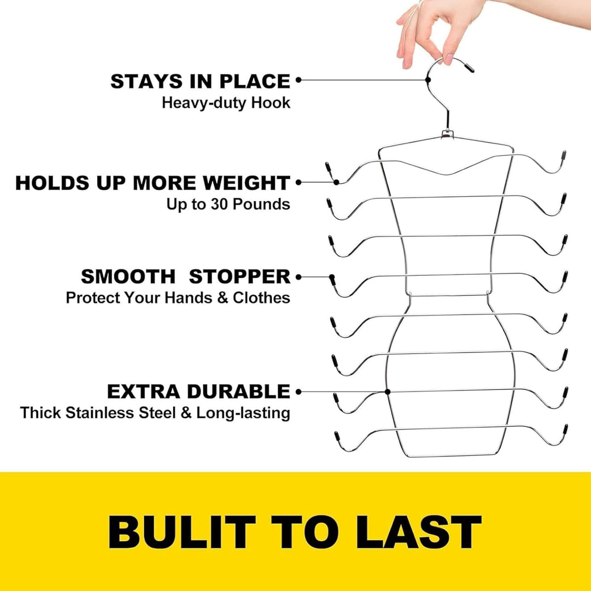 Multi-Function Bra & Tank Top Hanger