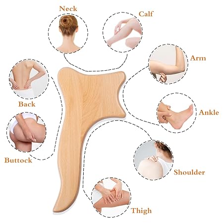 Gua Sha -  Ancient Chinese Massaging 5pc Kit