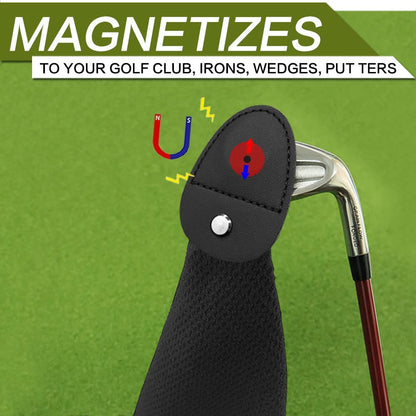 Golf Magnetic Microfiber Cleaning Towel