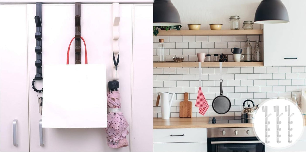 Over‑the‑Door Hook Organizer