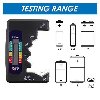 PowerCheck Digital Universal Battery Tester