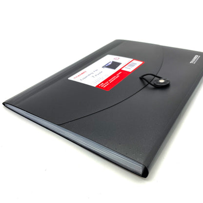 7 Pockets Expanding File Folders with Cord Button Closure